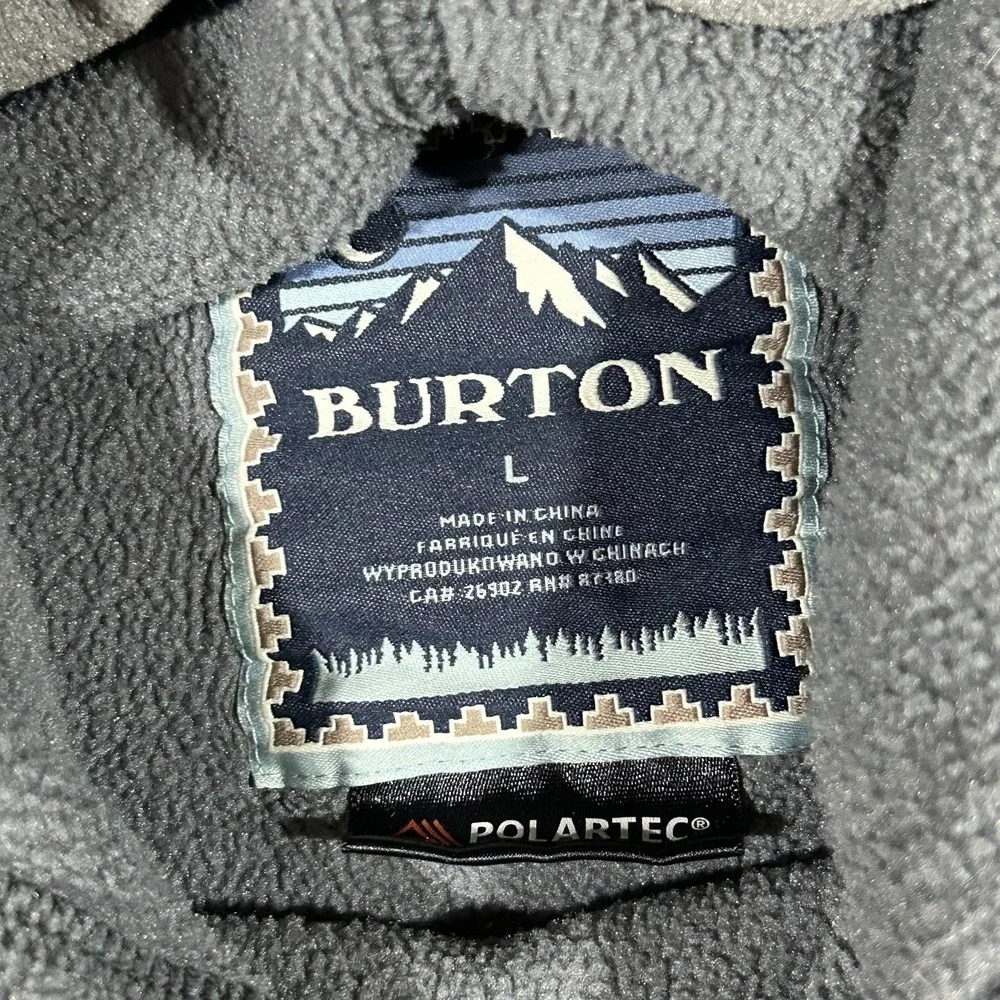 Burton polartec fleece
